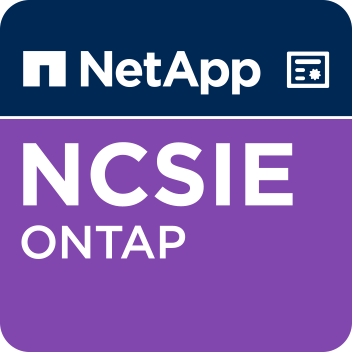 NetApp Certified Storage Installation Engineer - ONTAP